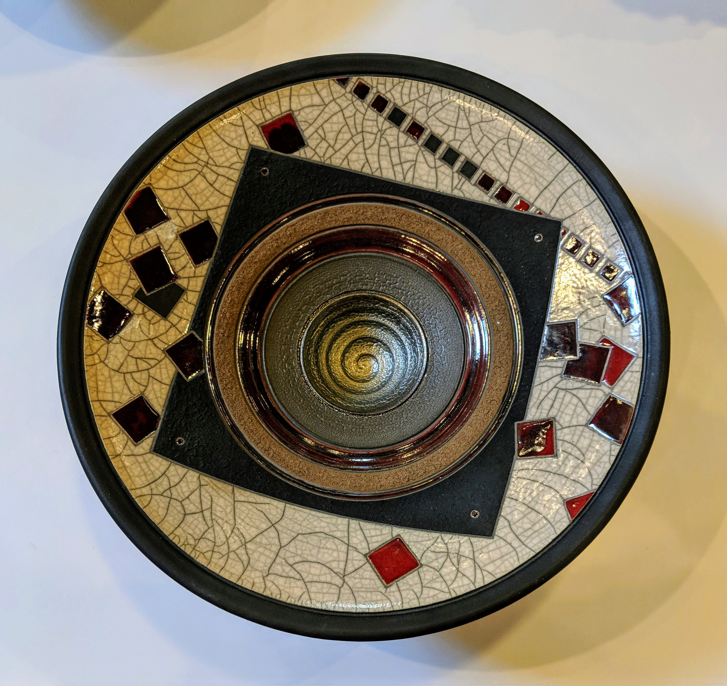 Sheldon Ganstrom Ceramics Kansas Ceramic Artist Reuben Saunders