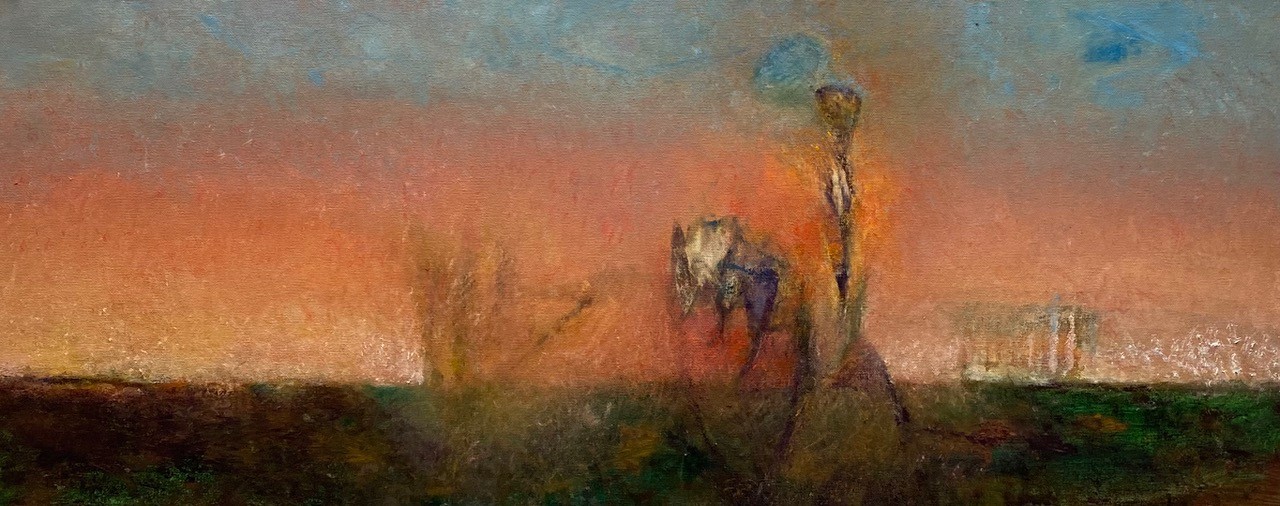 John Gary Brown, “The Empty Quarter (Yemen)”, Oil on canvas