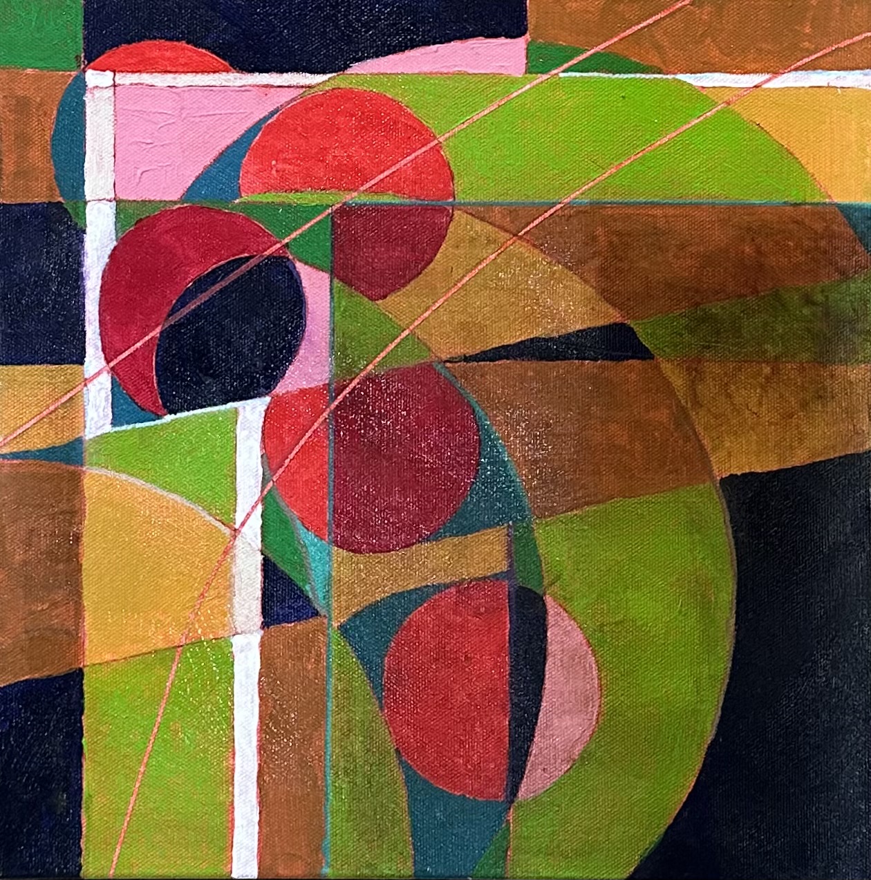 John Simkins/Jack Zeus, “Harpo”, Acrylic on canvas