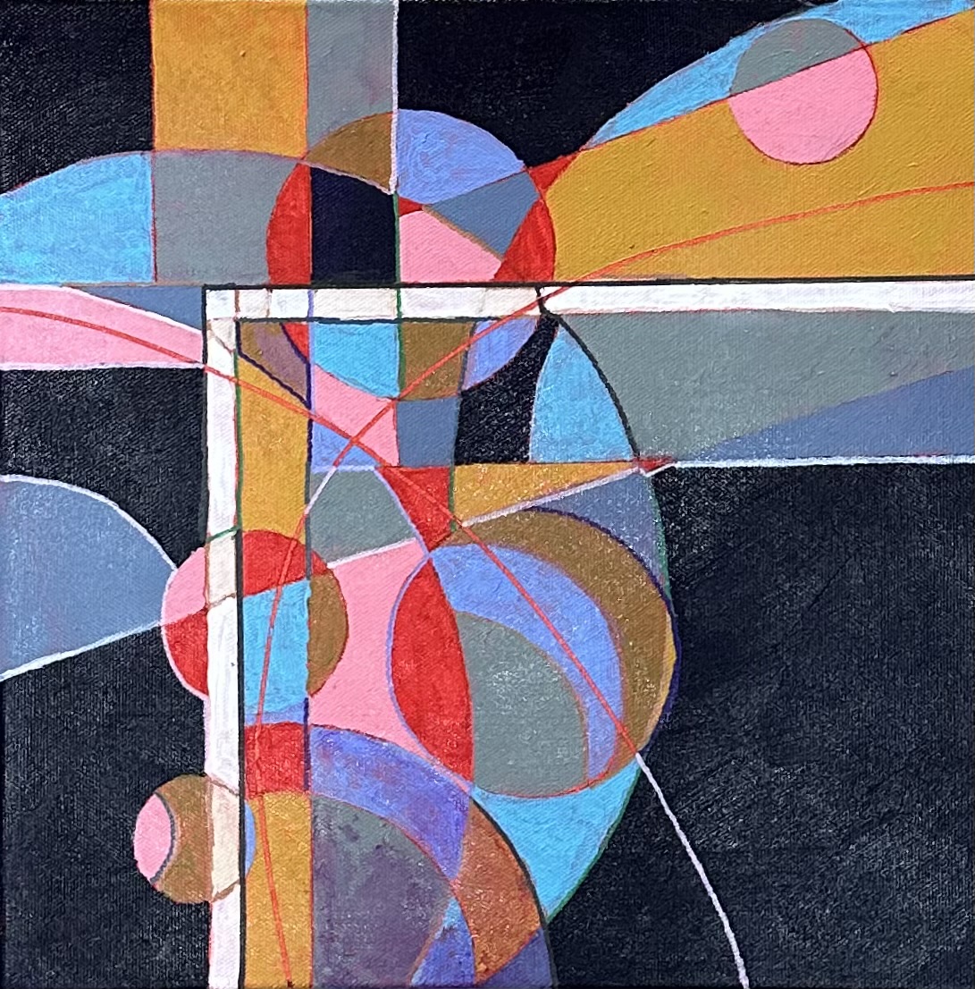 John Simkins/Jack Zeus, “Zeppo”, Acrylic on canvas