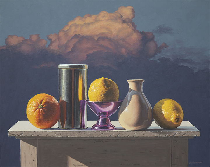 James Borger, “Balance of Sky #8”, acrylic on panel